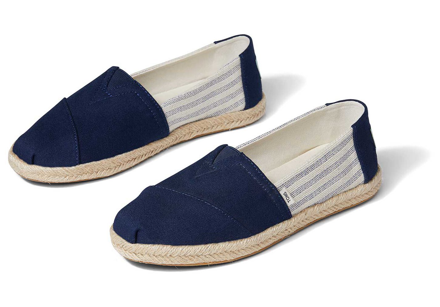 Toms Alpargata Rope Espadrille Navy - Womens - 63125-YPXE